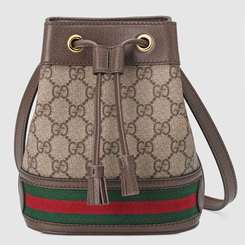 Gucci Ophidia Mini GG Bucket Bag Shoulder Bag 550620